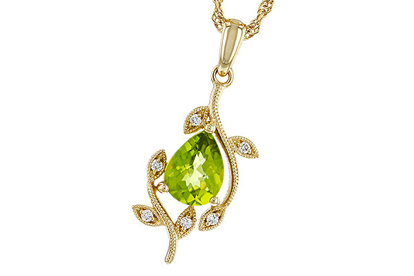 E293-58131: NECKLACE 1.16 PERIDOT 1.21 TGW (8x6MM PER)