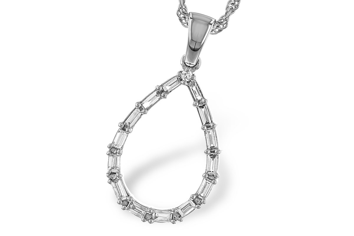 E293-60840: NECKLACE .27 BAG .28 TW