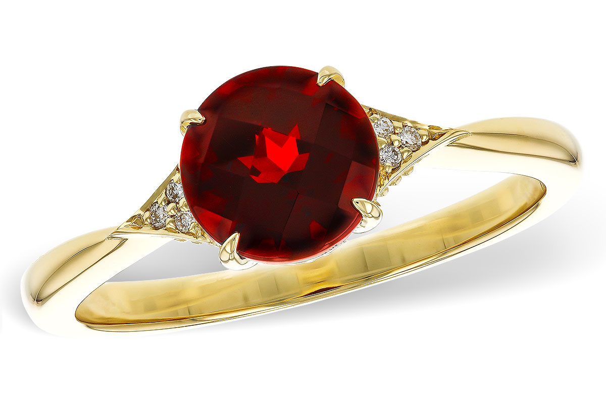 E293-61749: LDS RG 1.46 GARNET 1.48 TGW (7MM RD)