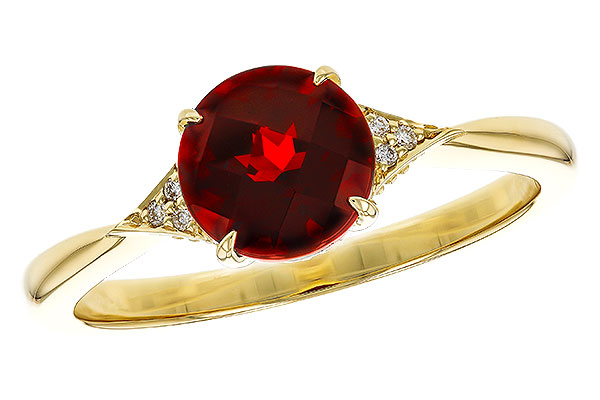 E293-61749: LDS RG 1.46 GARNET 1.48 TGW (7MM RD)