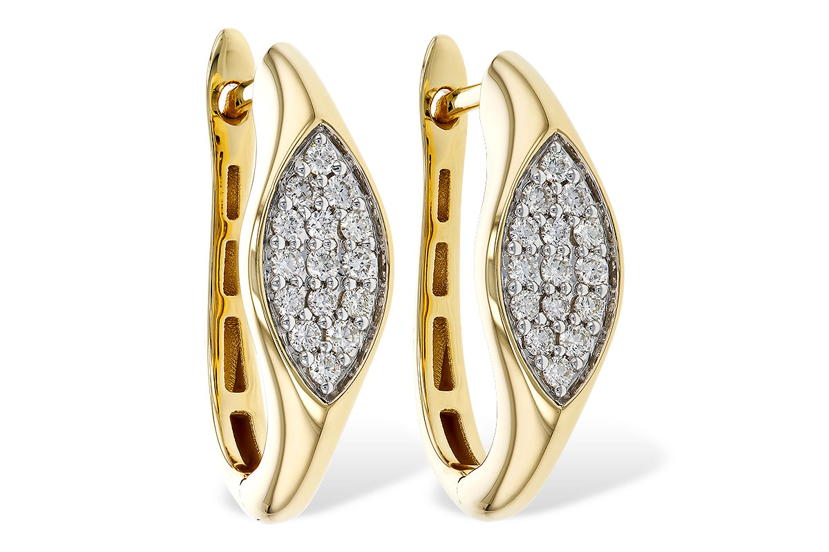 E293-62640: EARRINGS .25 TW