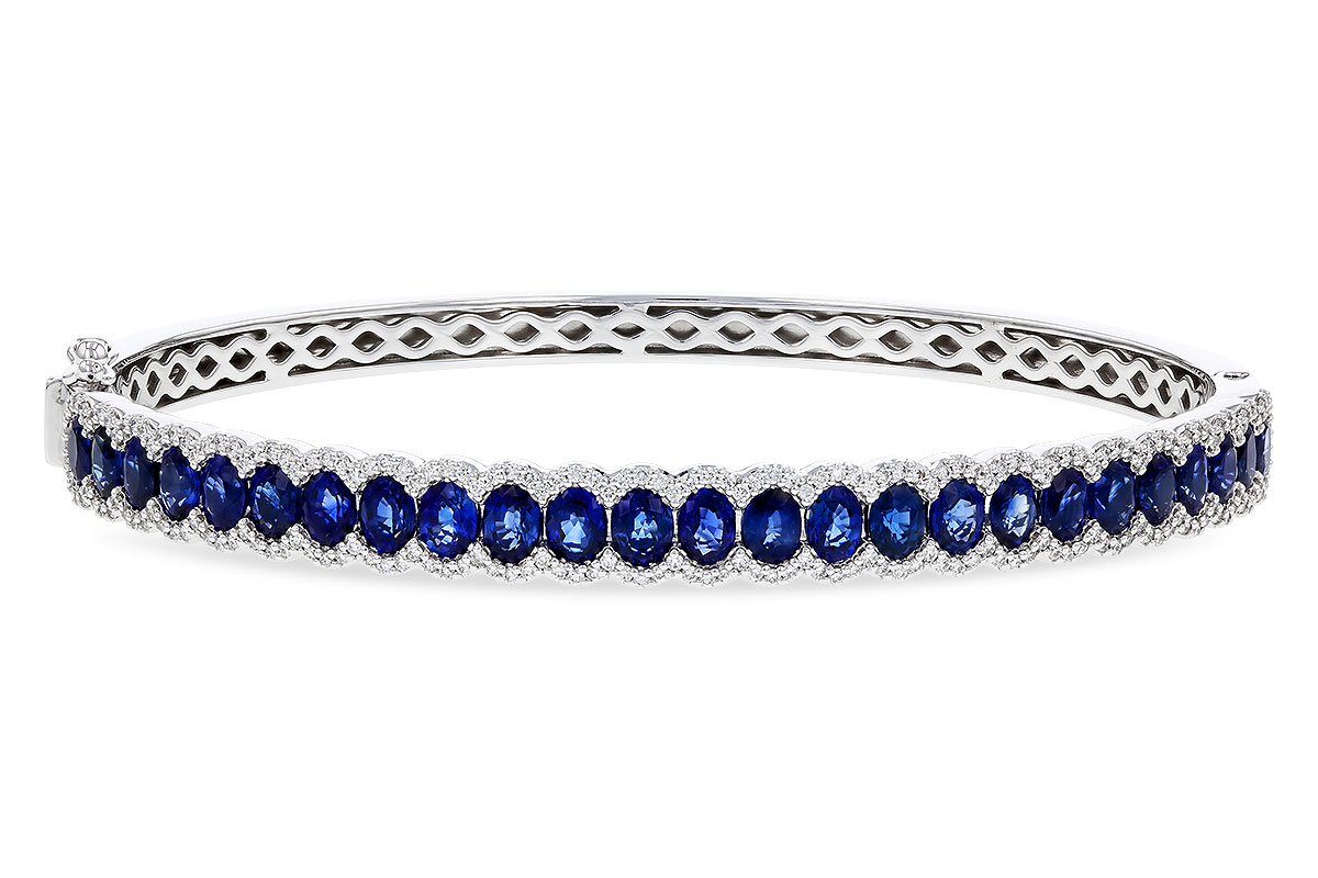 E293-62649: BANGLE 5.09 TW SAPPHIRE 5.65 TGW