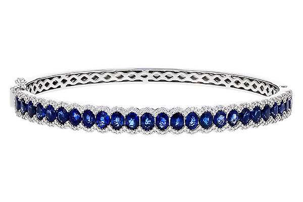 E293-62649: BANGLE 5.09 TW SAPPHIRE 5.65 TGW