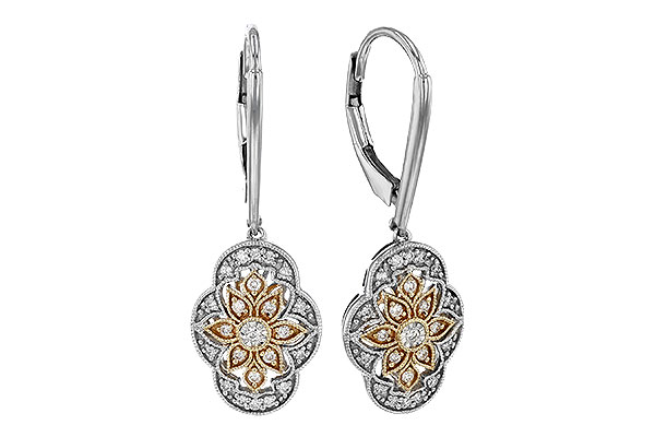 E293-63595: EARRINGS .20 TW