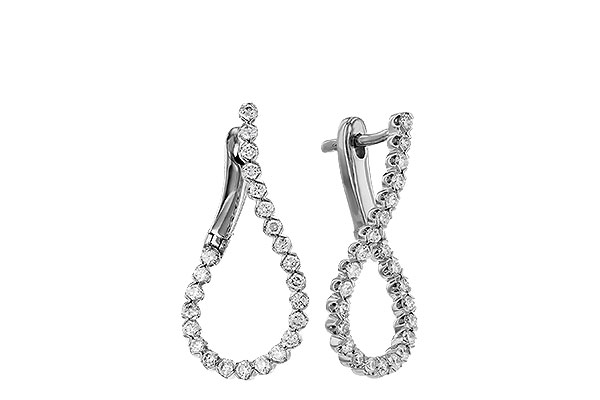 E294-46322: EARRINGS .50 TW