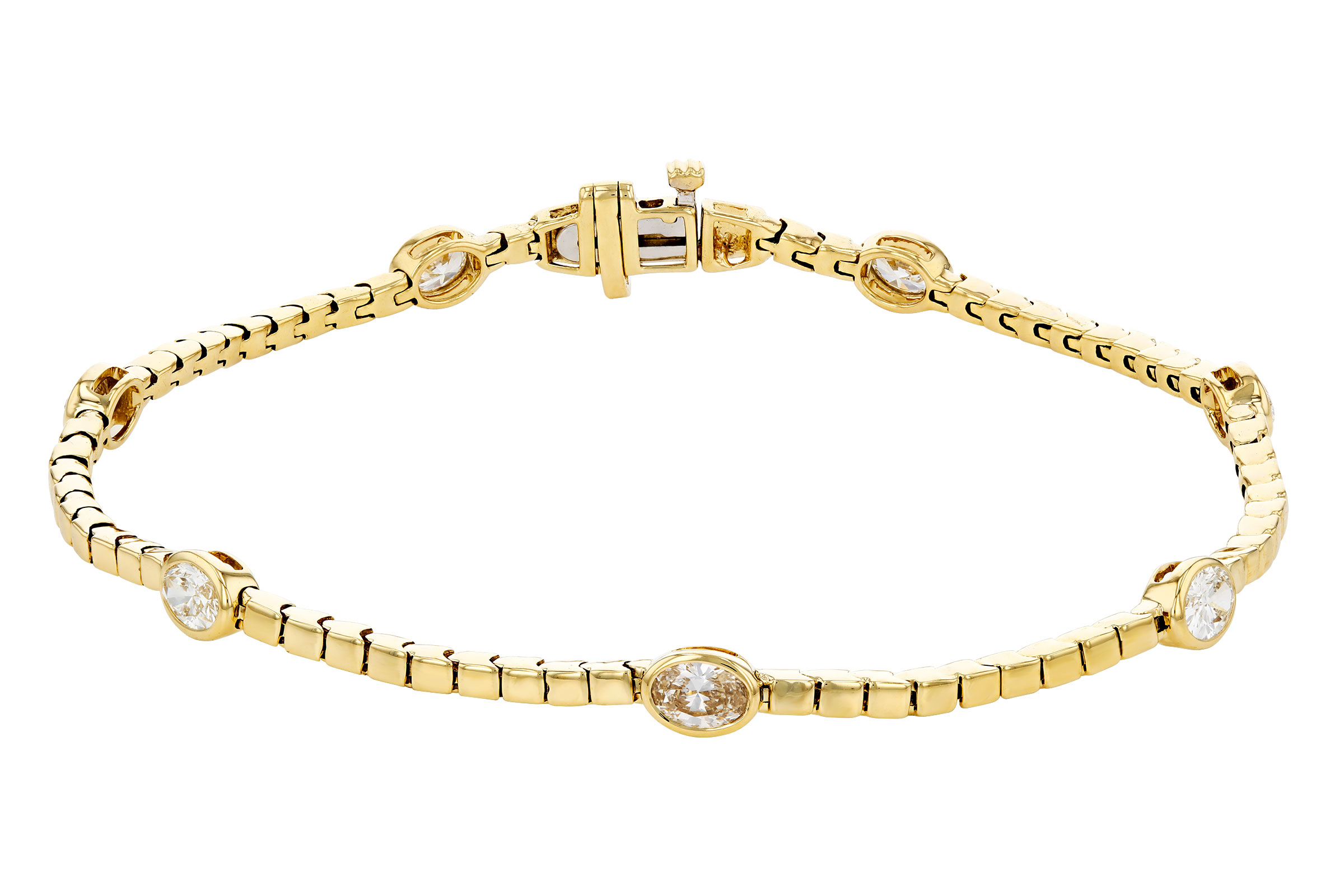 E294-48149: BRACELET 1.30 TW OVAL DIA (7")