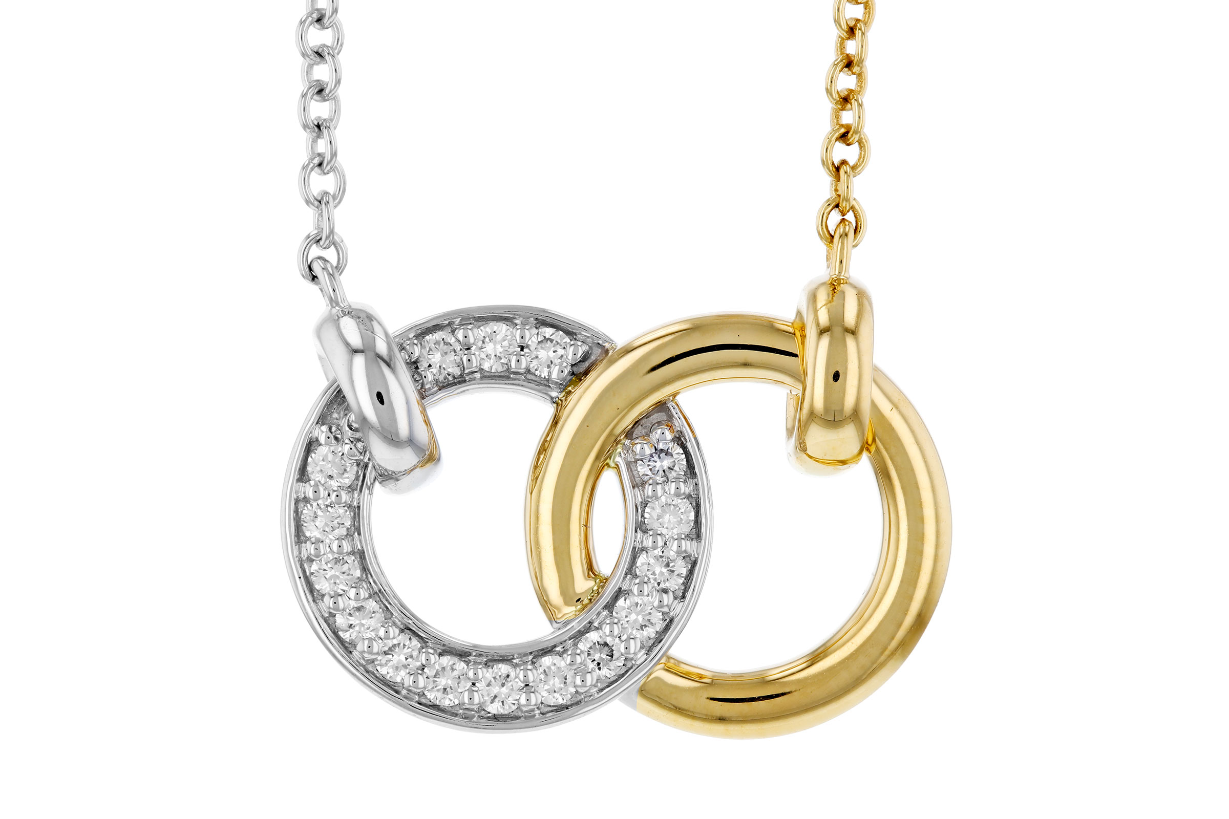 E294-48158: NECKLACE .20 TW (18")