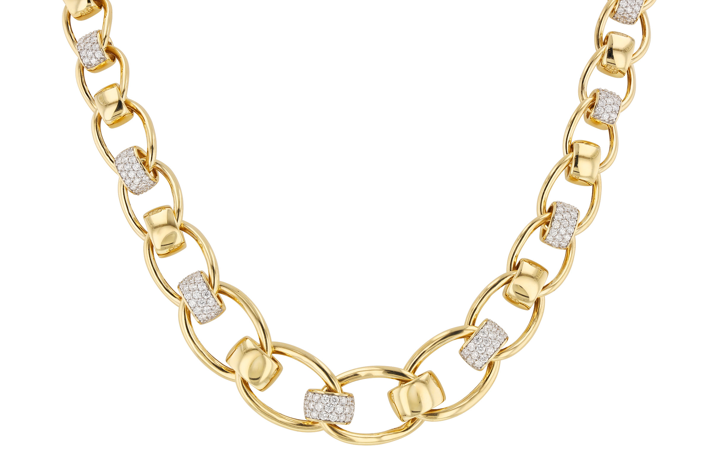 E294-48167: NECKLACE 2.00 TW (17")