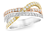 F111-75376: LDS WED RG .74 TW (PRONG SET)