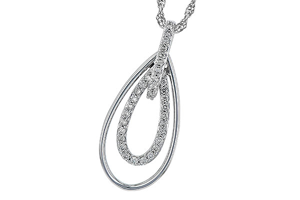 F202-66331: NECKLACE .24 TW