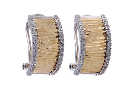 F203-57213: EARRINGS .37 TW