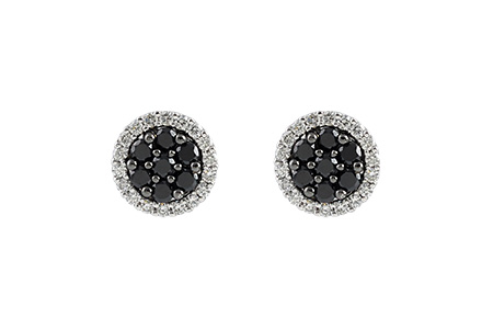 F205-44476: EARR .47 BLACK DIA .72 TW