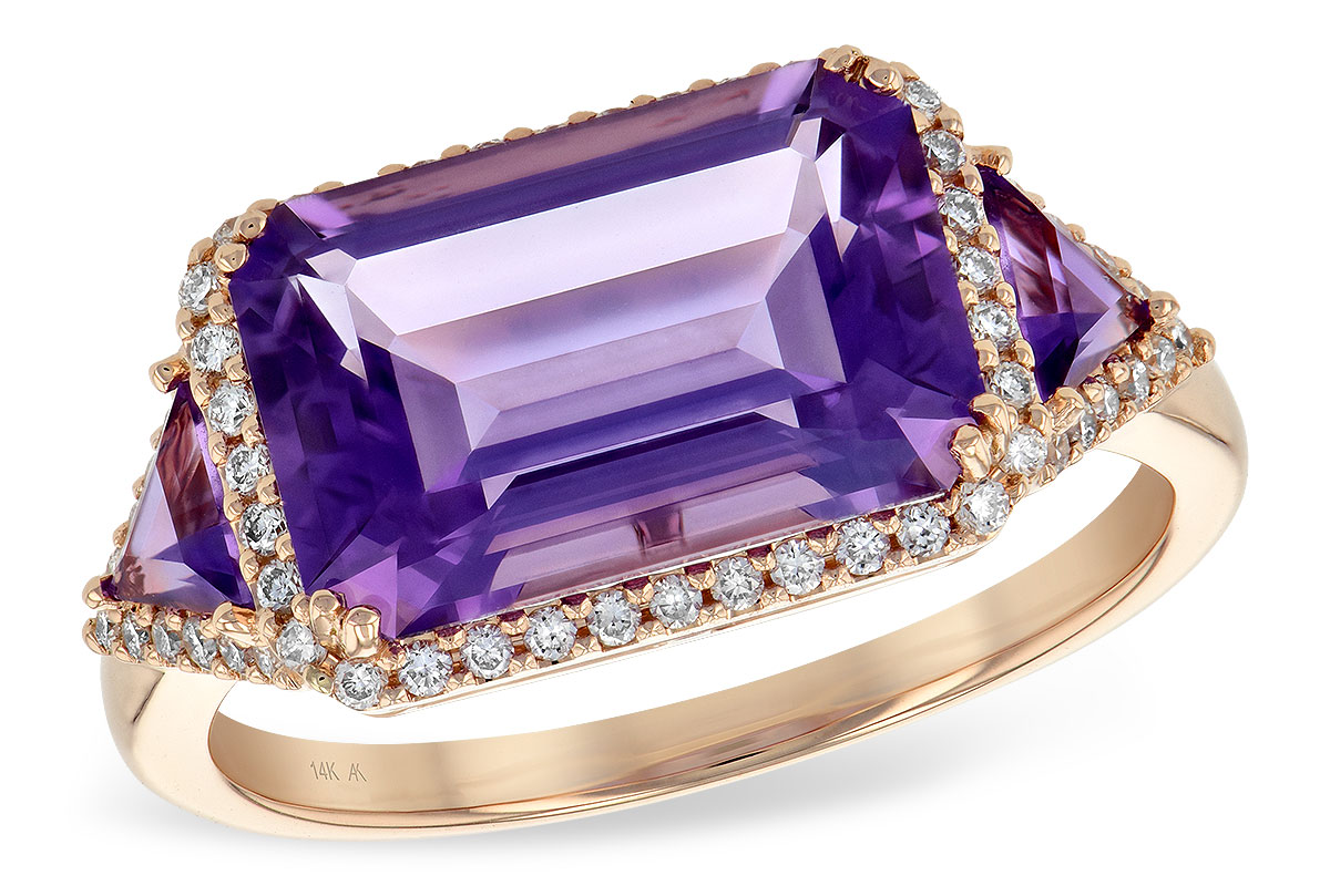 F209-01767: LDS RG 3.48 TW AMETHYST 3.70 TGW (12x8MM)