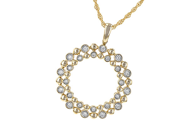 F209-05376: NECKLACE .12 TW