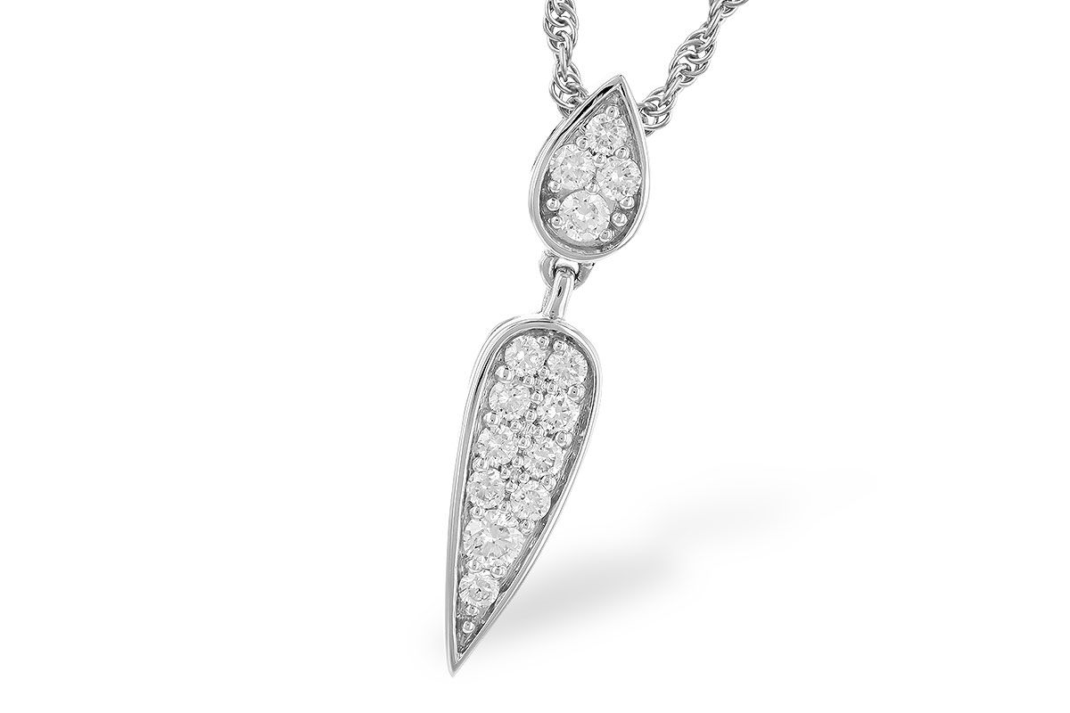 F291-81804: NECKLACE .25 TW