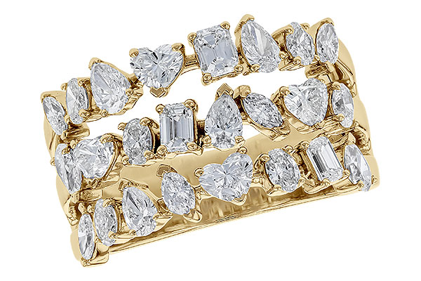 F292-67231: LDS DIA WED RG 2.00 TW FANCY CUT DIAS