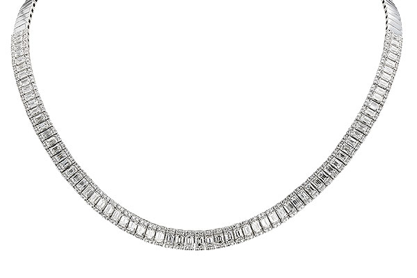 F292-71731: NECKLACE 9.26 E.C. 11.00 TW (16")