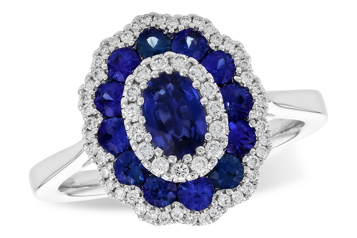 F292-72704: LDS RG 1.33 TW SAPPHIRE 1.56 TGW (6x4 MM SAPP)