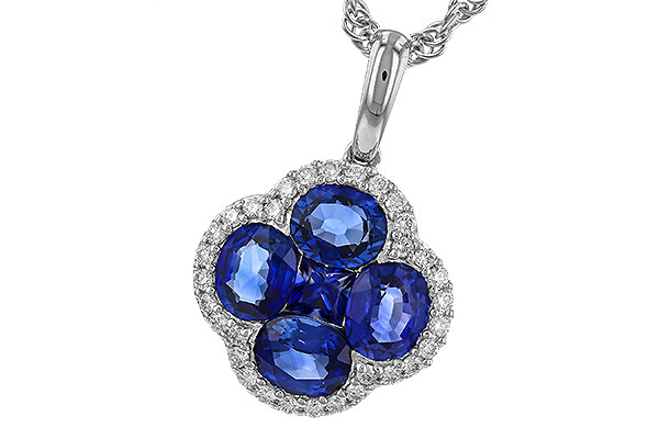 F293-56358: NECKLACE 1.72 SAPPHIRE 1.87 TGW