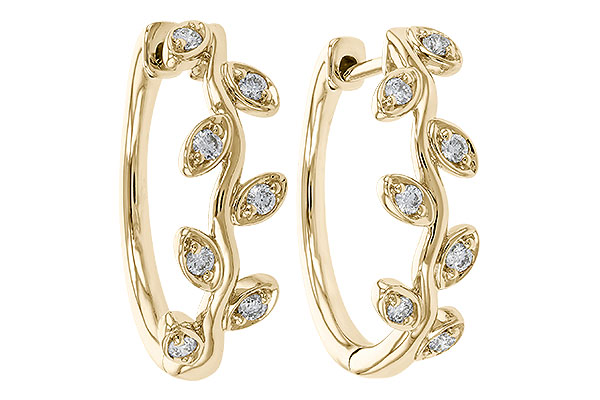 F293-57240: EARRINGS .25 TW