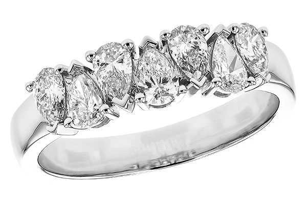 F293-59922: LDS DIA WED RG .97 TW (7 PEARS)