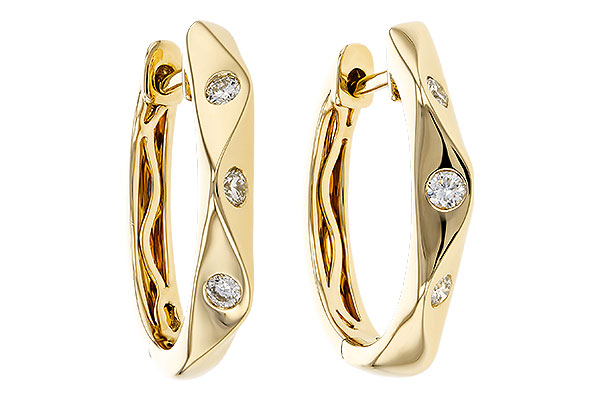 F293-62685: EARRINGS .15 TW