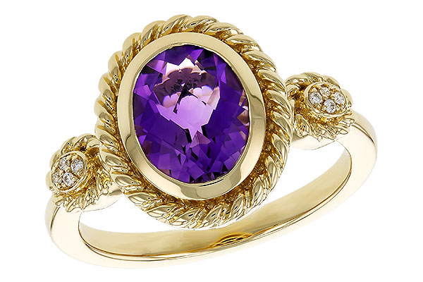 F293-63576: LDS RG 1.38 AMETHYST 1.40 TGW (9x7MM AMY)