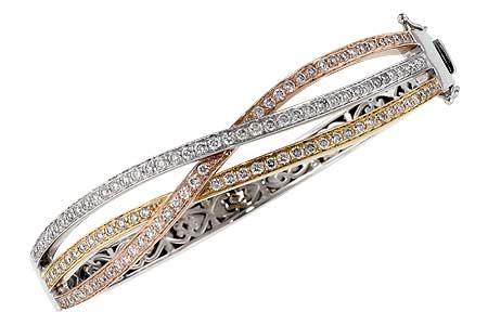 G019-01794: BANGLE BRACELET 2.00 TW