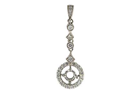 G025-40831: SEMI PENDANT .27 TW