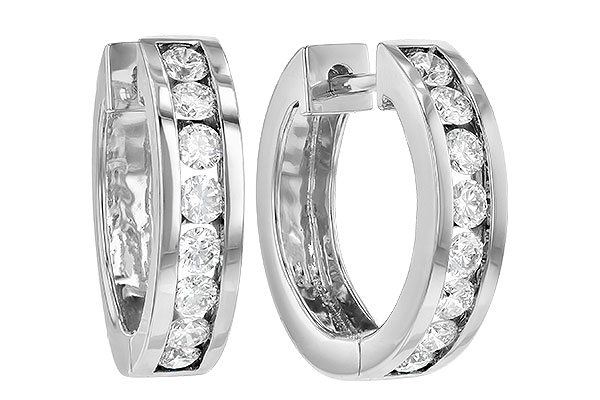 G204-49013: EARRINGS 1 CT TW
