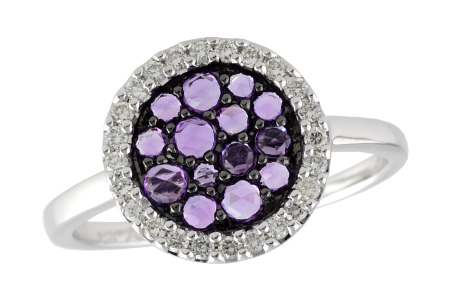 G206-31785: LDS RG .31 ROSE CUT AMY .48 TGW