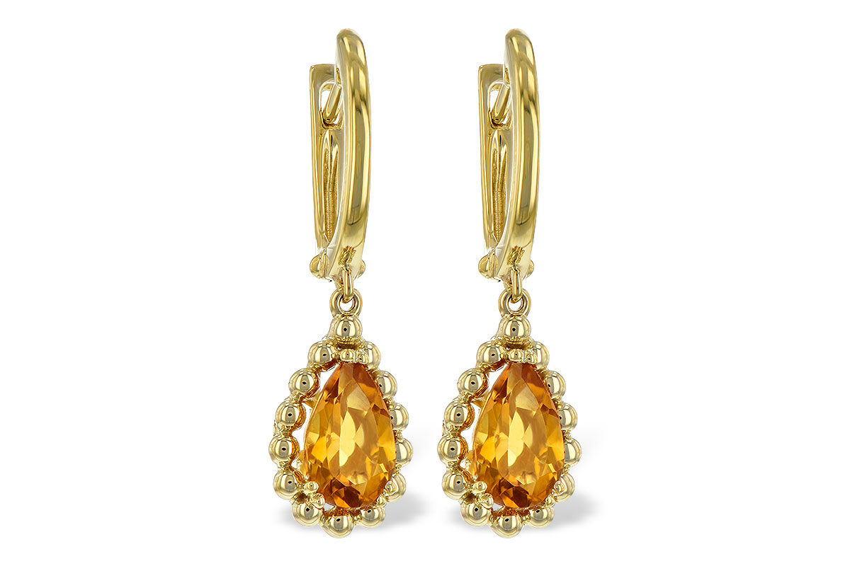 G208-13613: EARR 1.40 CITRINE TW