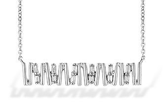 G209-05385: NECK .15 TW BAGUETTE DIAS