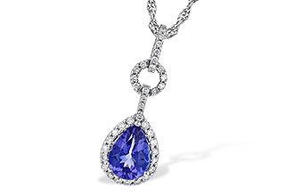 G209-07185: NECK .95 TANZANITE 1.14 TGW