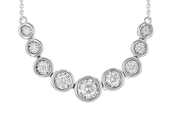 G209-07222: NECKLACE .50 TW