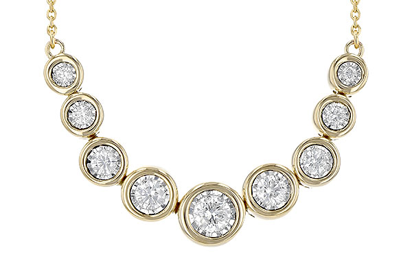 G209-07222: NECKLACE .50 TW
