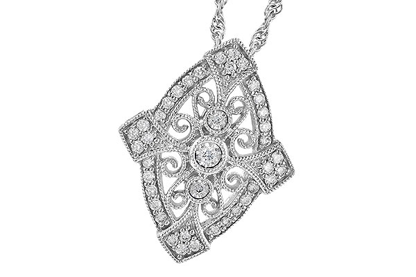 G291-74522: NECKLACE .20 TW