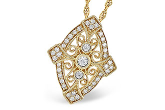 G291-74522: NECKLACE .20 TW