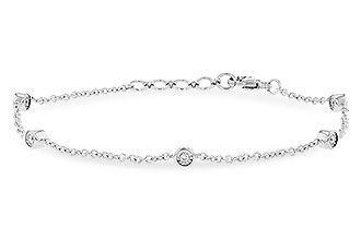 G291-80831: BRACELET .15 TW (7.25")