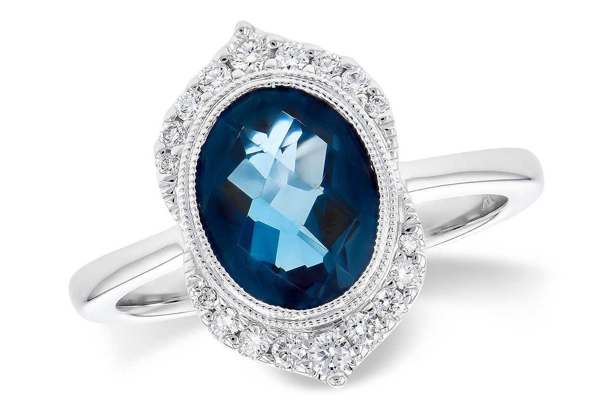 G291-80876: LDS RG 1.86 LONDON BLUE TOPAZ 2.00 TGW