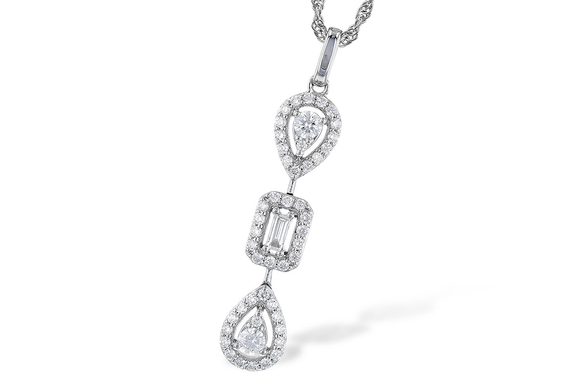 G291-81740: NECK .04 BAGUETTE .36 TW