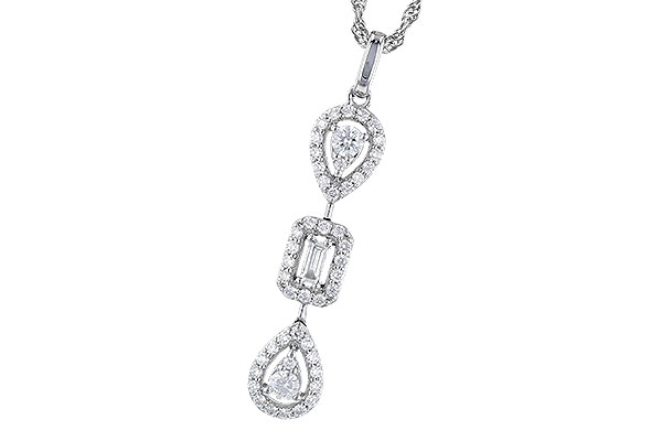 G291-81740: NECK .04 BAGUETTE .36 TW