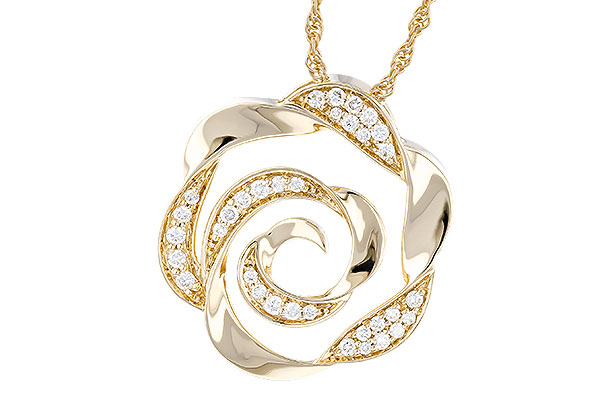 G292-67213: NECKLACE .20 TW