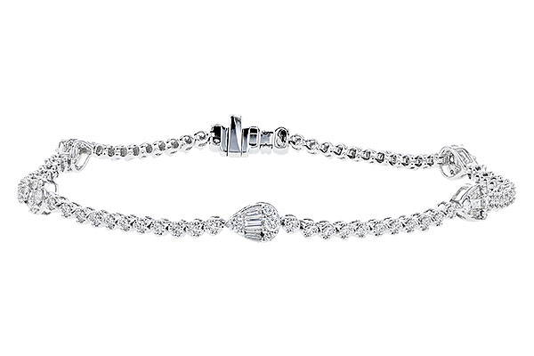 G292-67249: BRACELET .20 BAG 1.10 TW