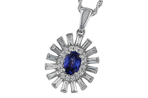 G292-71749: NECK .60 SAPPHIRE TW 1.12 TGW (6x4MM SAPP)