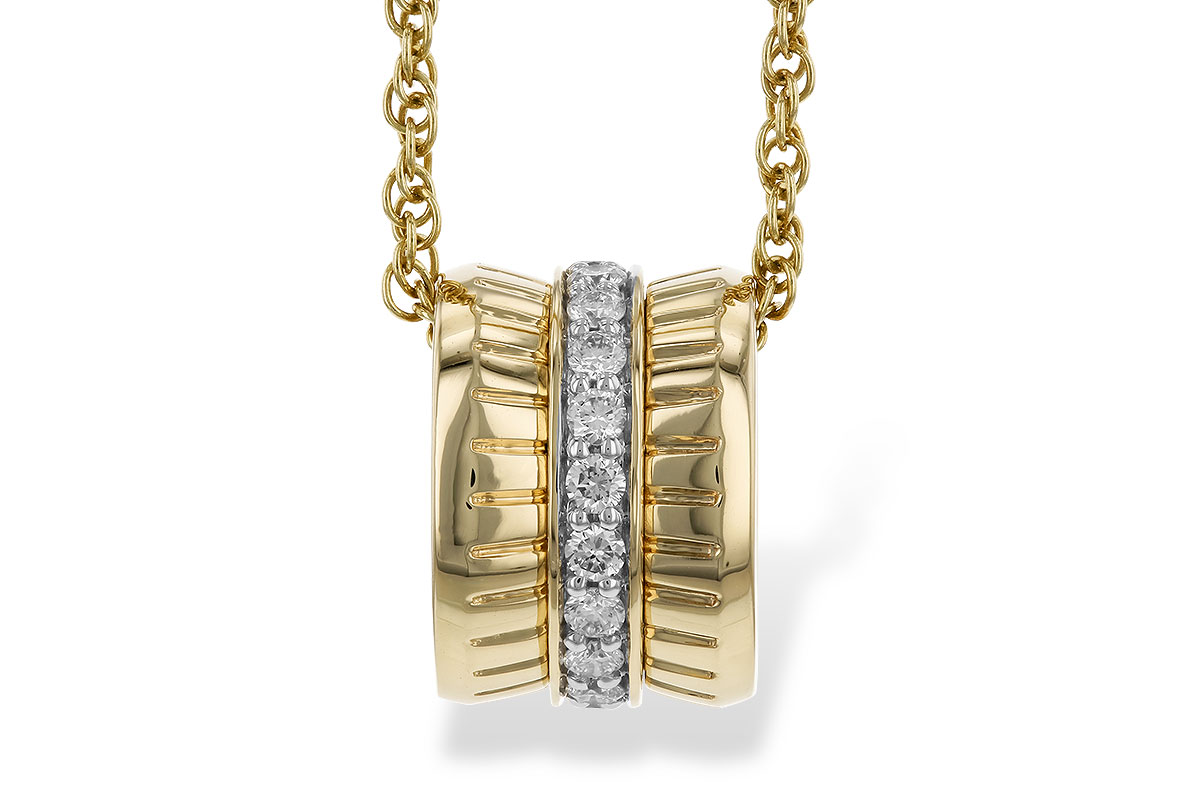 G292-71767: NECKLACE .24 TW