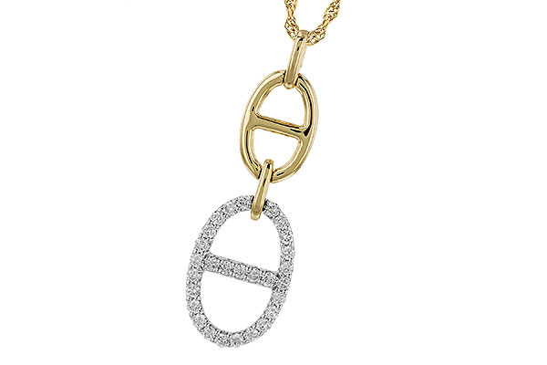G292-72667: NECKLACE .40 TW