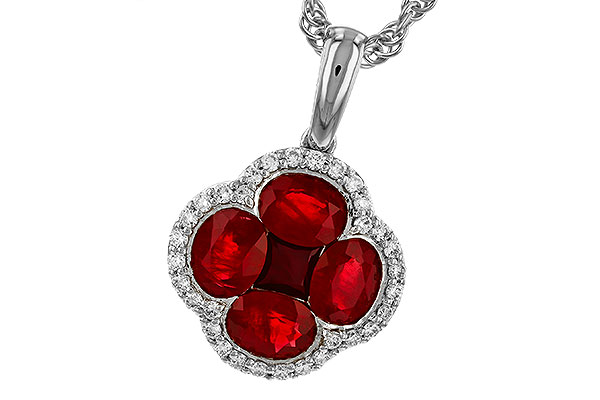 G293-57185: NECKLACE 1.72 RUBY 1.87 TGW
