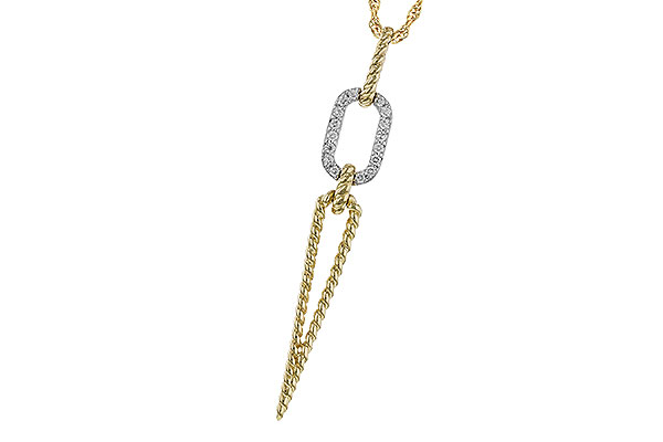 G293-57213: NECKLACE .14 TW
