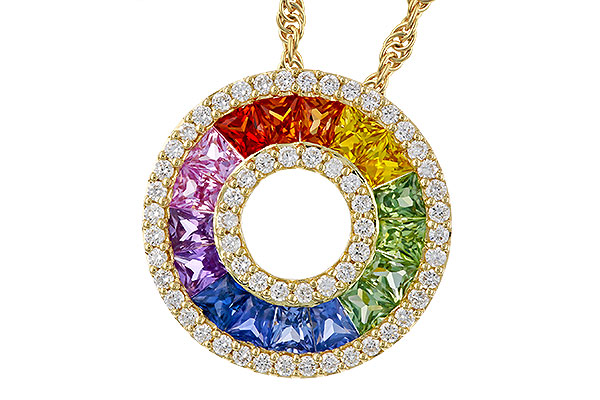 G293-58122: NECK 1.53 MULTI-COLOR SAPP 1.82 TGW